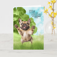 Felicidades reBARKable Tan Bulldog Francés