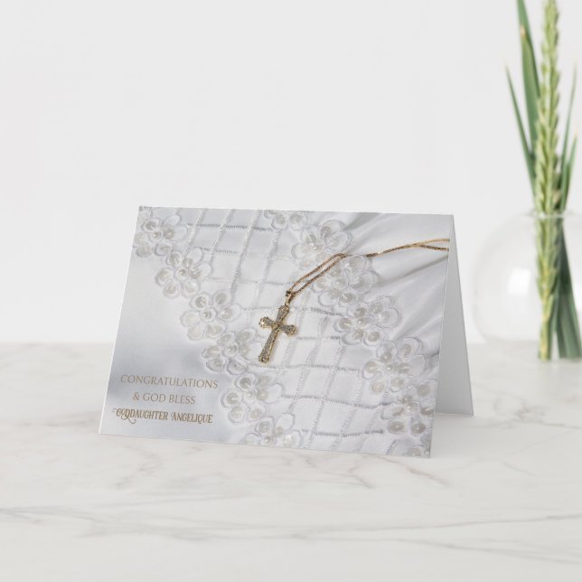 Tarjeta Felicidades y Dios bendiga cualquier relación Cual (Anverso)