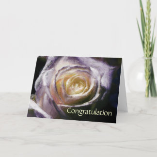 Tarjeta Felicitación de rosa