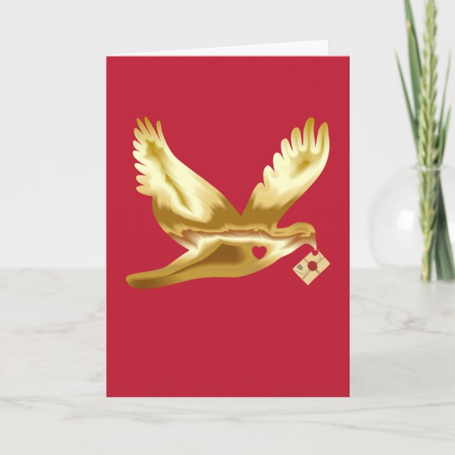 Tarjeta Felicitación del Día de San Valentín  (Anverso)