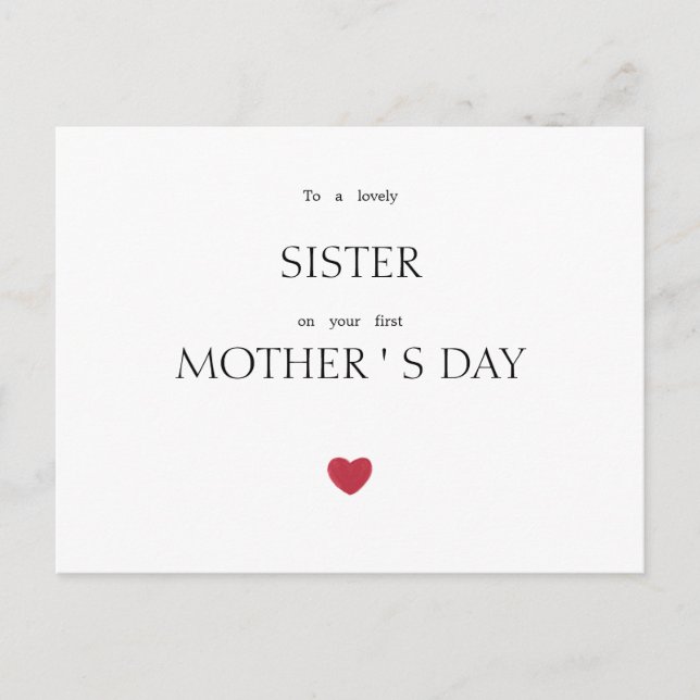 Tarjeta felicitacion dia de la madre (Anverso)