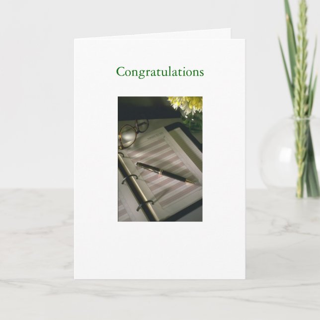 Tarjeta Felicitaciones (Anverso)