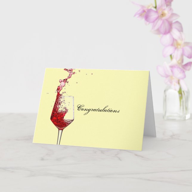 Tarjeta Felicitaciones (Orquídea)
