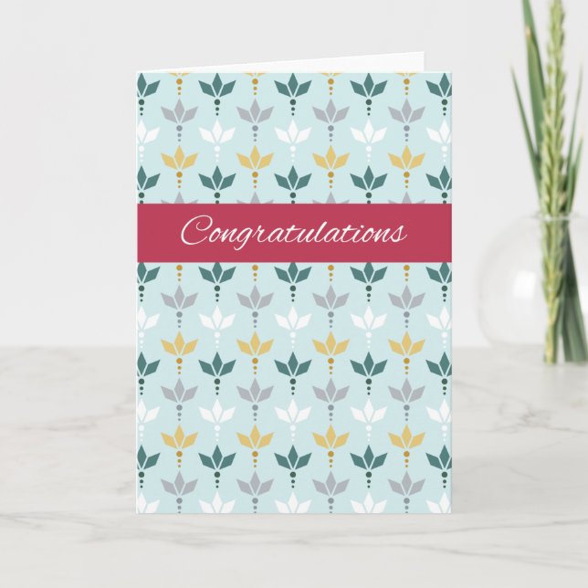 Tarjeta Felicitaciones (Anverso)