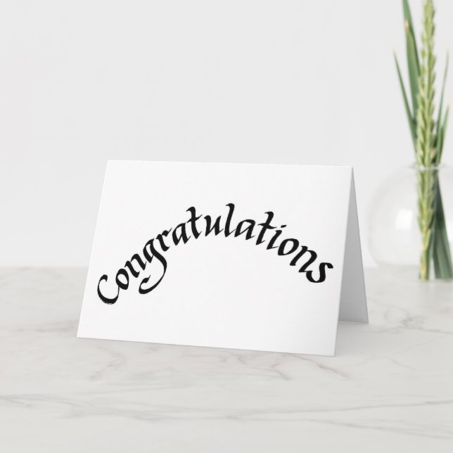 Tarjeta Felicitaciones (Anverso)