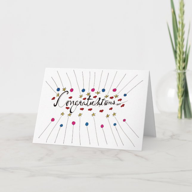 Tarjeta Felicitaciones (Anverso)
