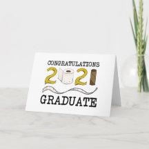 Felicitaciones 2021 Graduation Toilet Paper Funny