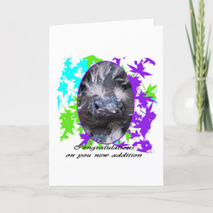 Tarjeta Felicitaciones a bebé