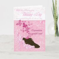 Felicitaciones a hija y yerno en su día de boda