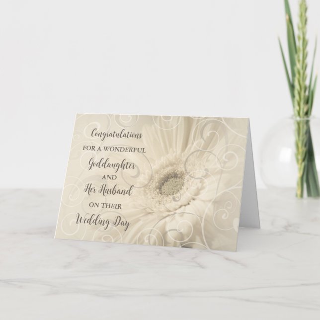 Tarjeta Felicitaciones a la diosa y a su marido (Anverso)