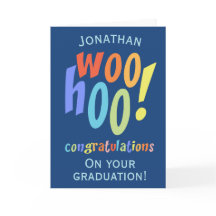 Felicitaciones a la graduación moderna