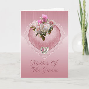 Tarjeta Felicitaciones a la Madre del Novio - Madre De