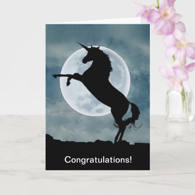 Tarjeta Felicitaciones a la Mona Llena de Silhouette de Un (Orquídea)