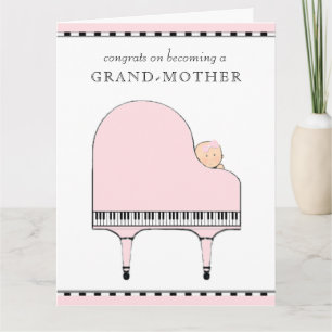 Tarjeta Felicitaciones a la nueva abuela