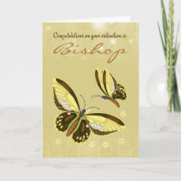 Felicitaciones a la Ordenanza de Obispos con marip