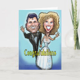 Tarjeta Felicitaciones a las muñecas Bodas