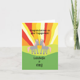 Tarjeta Felicitaciones a los amantes de caballos de compro
