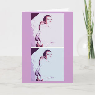 Tarjeta Felicitaciones a los bebés gemelos