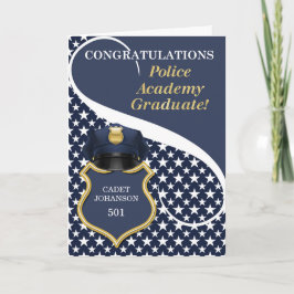 Tarjeta Felicitaciones a los graduados de la Academia de P