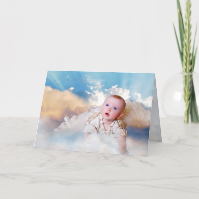 Tarjeta Felicitaciones A Los Padres Que Esperan Una Nueva  (Anverso)
