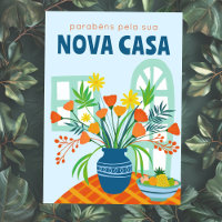 Felicitaciones a Parabens Pela Nova Casa NEW HOME