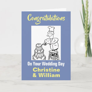 Tarjeta Felicitaciones a su Boda