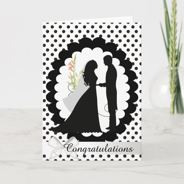 Tarjeta Felicitaciones a su Boda (Anverso)