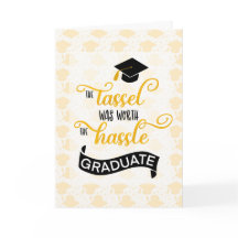 Felicitaciones a Tassel Worth por graduación unive