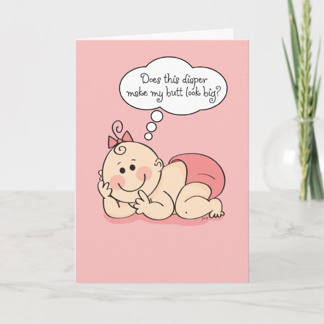 Tarjeta Felicitaciones a tu recién nacido Diva (Anverso)