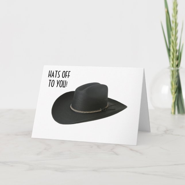 TARJETA FELICITACIONES A TUS GORRAS (Anverso)