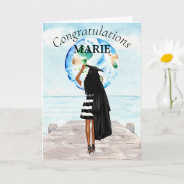 Tarjeta Felicitaciones africanas personalizadas