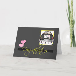 Tarjeta Felicitaciones Al Boda De Novias