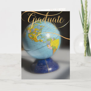 Tarjeta Felicitaciones al Globo de Graduación