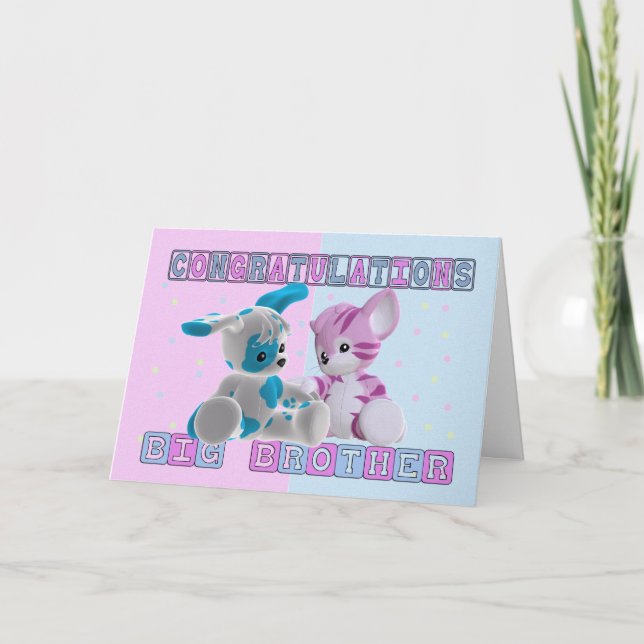 Tarjeta Felicitaciones al Gran Hermano (Anverso)