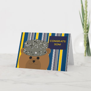 Tarjeta Felicitaciones al hijo de la Fuerza Aérea
