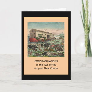 Tarjeta Felicitaciones al nuevo condo - Diversión