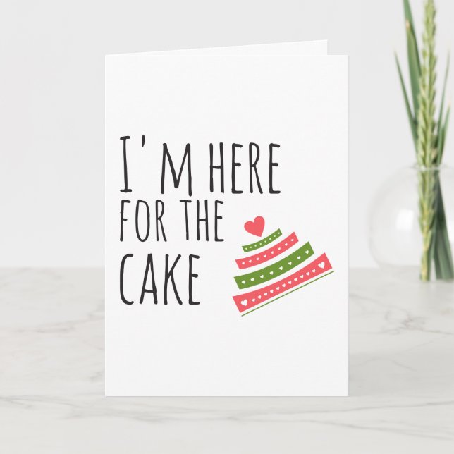 Tarjeta Felicitaciones bodas, humor para pasteles (Anverso)