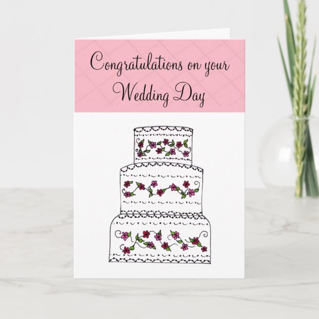 Tarjeta Felicitaciones de boda (Anverso)