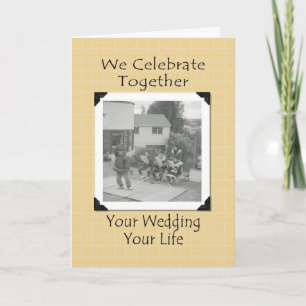 Tarjeta Felicitaciones de boda amerindia