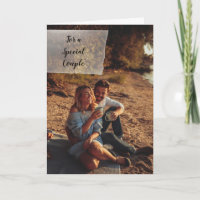 Felicitaciones de boda personalizadas con foto