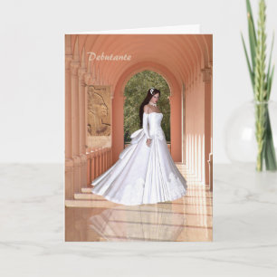Tarjeta Felicitaciones Debutante