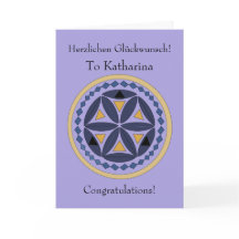 Felicitaciones en alemán