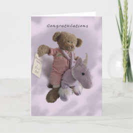 Tarjeta Felicitaciones - Es un chico