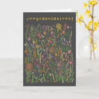 FELICITACIONES Flores Campos Meadow Floral