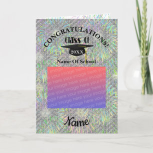 Tarjeta Felicitaciones Foto de cierre de graduación