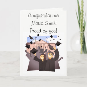 Tarjeta Felicitaciones (Graduación)