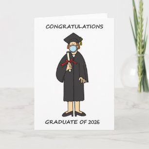 Tarjeta Felicitaciones Graduación Femenina 2026