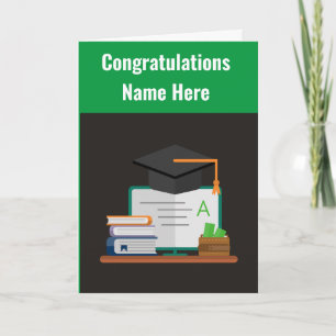 Tarjeta Felicitaciones Graduate Greeting Card