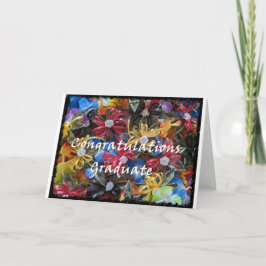 Tarjeta Felicitaciones Graduate Money Lei Notecard
