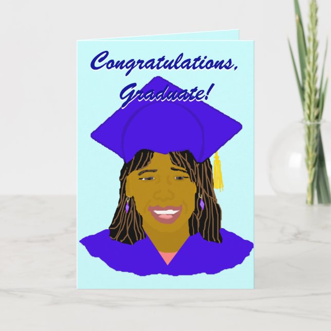 Tarjeta Felicitaciones Graduate Religious Graduation Card (Anverso)